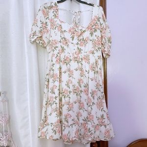 Shein floral dress size XL
